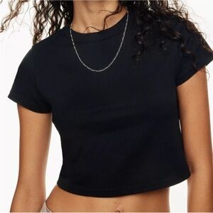 Sunday Best | Cropped Tee | Brown | Medium